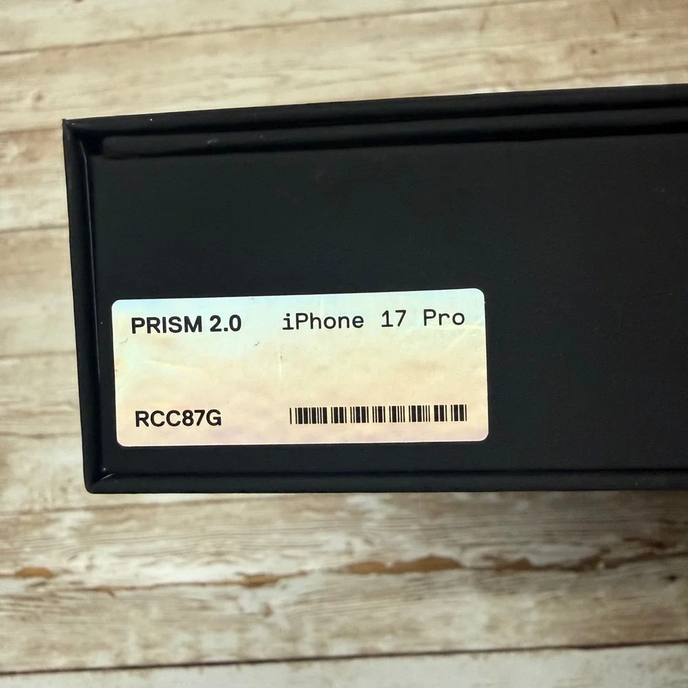 dbrand Prism 2.0 Screen Protector iPhone 17 Pro Clear Installation Kit